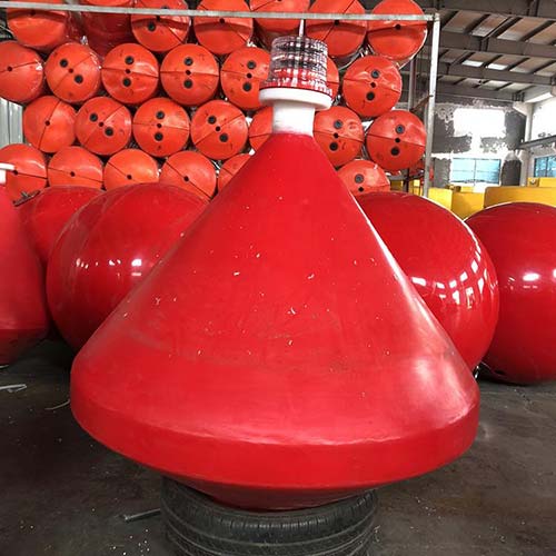 航道定位浮標(biāo) 防腐聚脲噴涂機(jī)(圖1) 航道定位浮標(biāo) 防腐聚脲噴涂案例